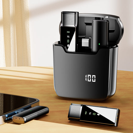 Lavalier Microphone Wireless mit USB-C / Ligtning