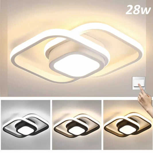 3  Farbige Decken  Lampe Dimmbar LED Deckenleuchte