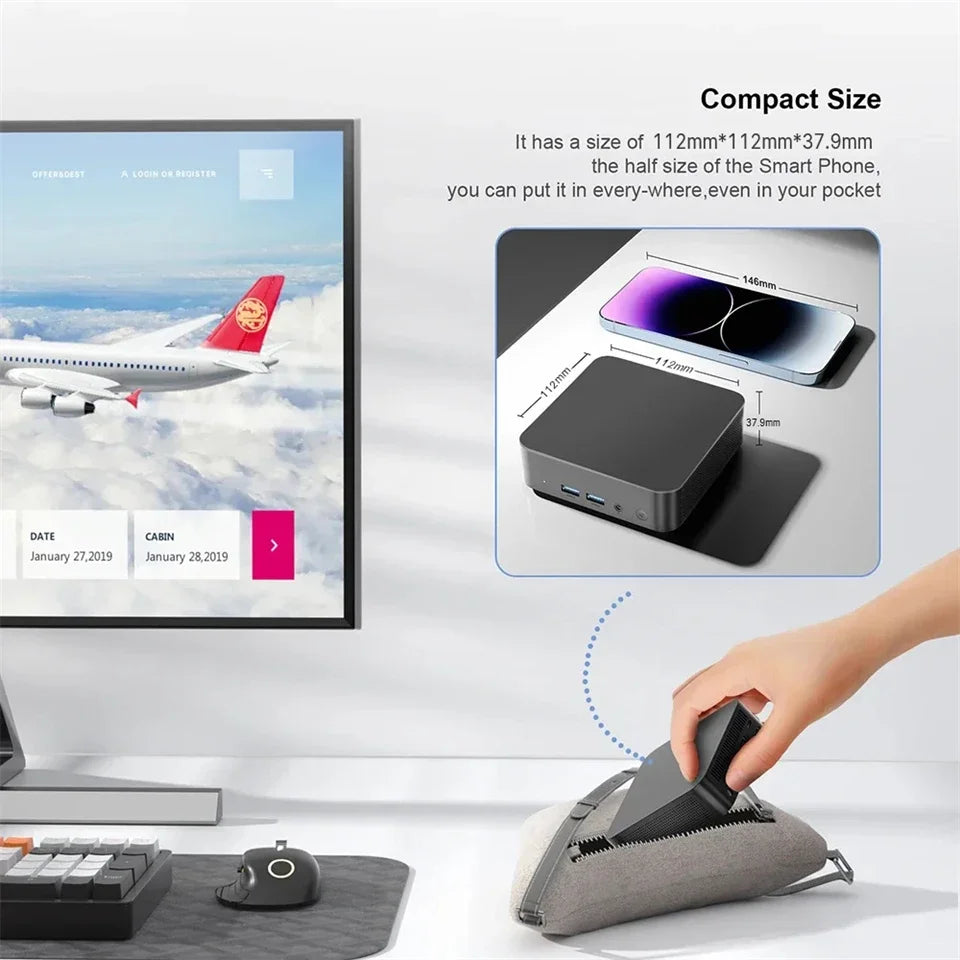Leistungsstarker Mini-PC mit Intel Core i9 – Kompakt, vielseitig, effizient