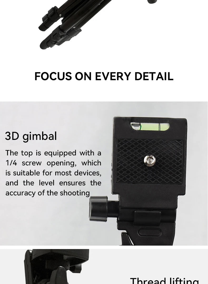 3120 Telefon Stativ 40 zoll Universal Fotografie für Gopro iPhone Samsung Xiaomi Huawei Telefon Aluminium Reise Tripode Par