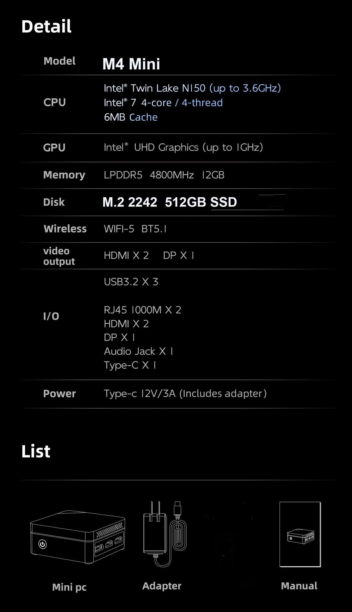 SOYO M4 Mini-PC – Kompakter Kraftzwerg mit Intel® Twin Lake N150 & Triple-Display-Support