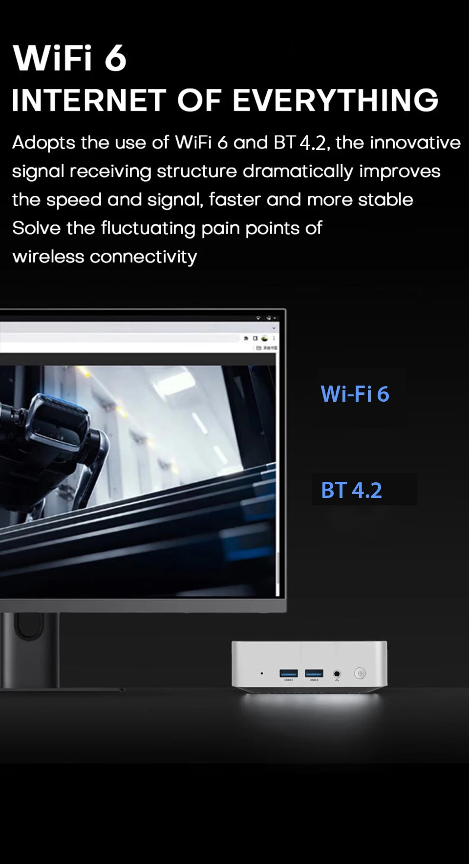 Kompakter Mini-Desktop-PC mit Intel Core i7 – Stilvoll, leistungsstark, vielseitig